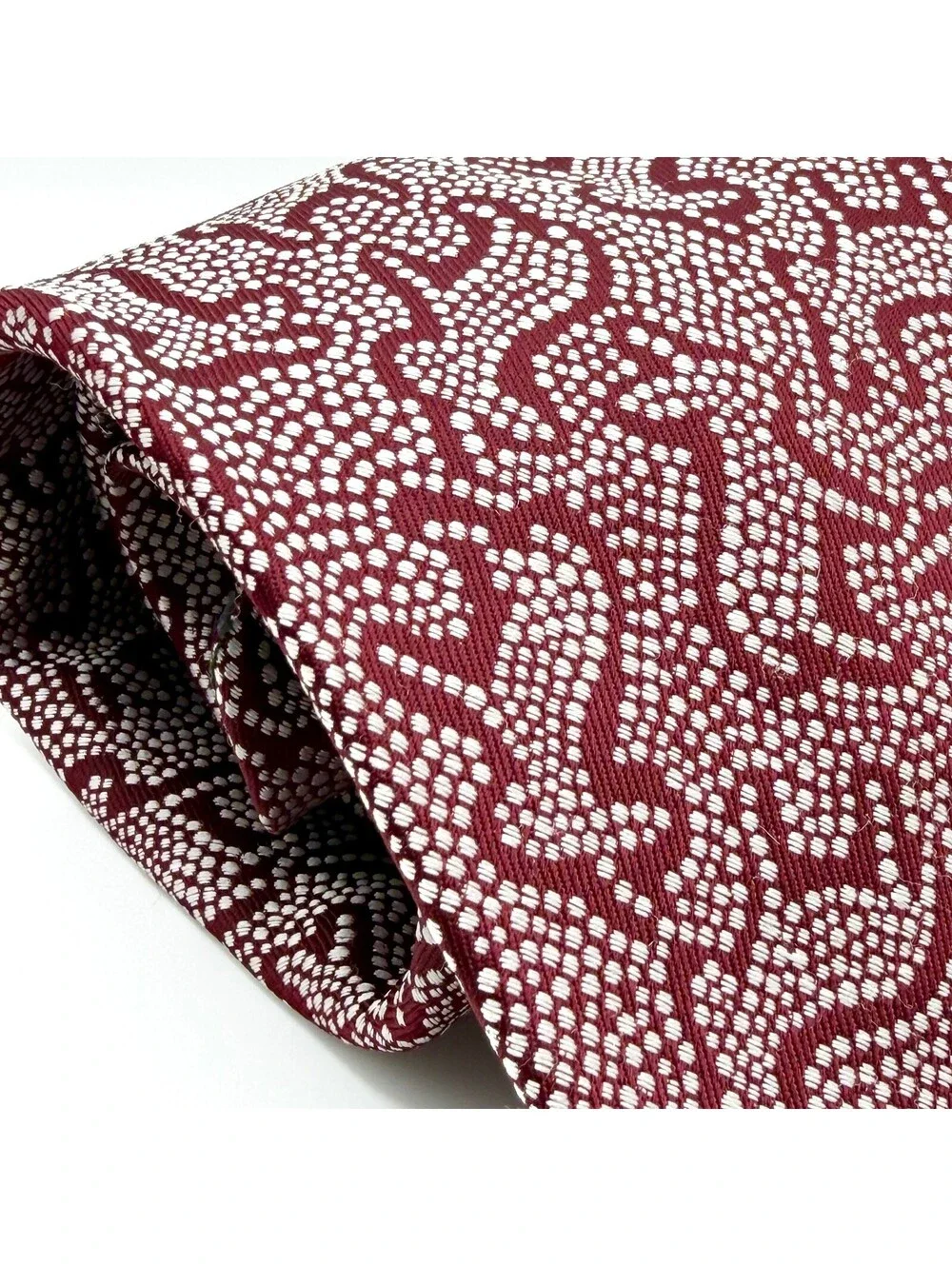 Vintage 70s Maroon Donkey Tribal Novelty Tie